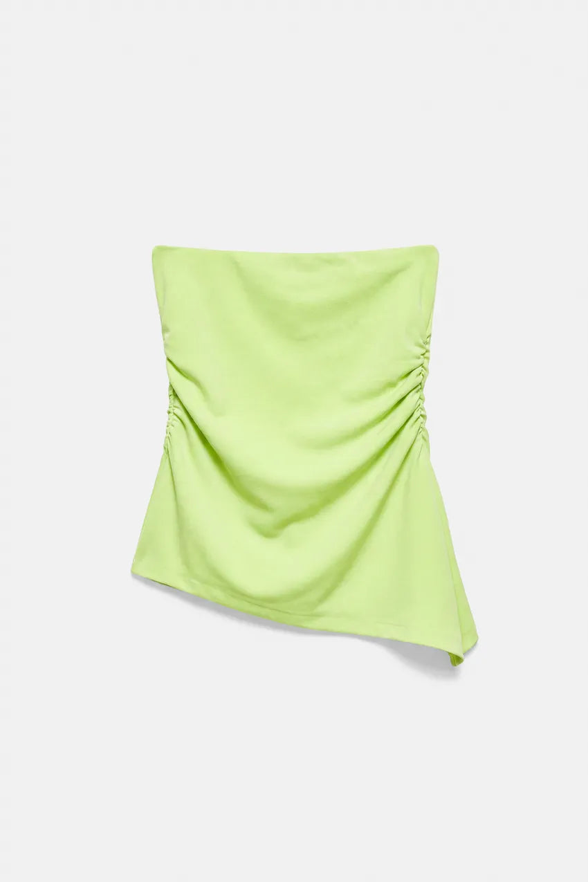 Asymmetrical Bandeau Top