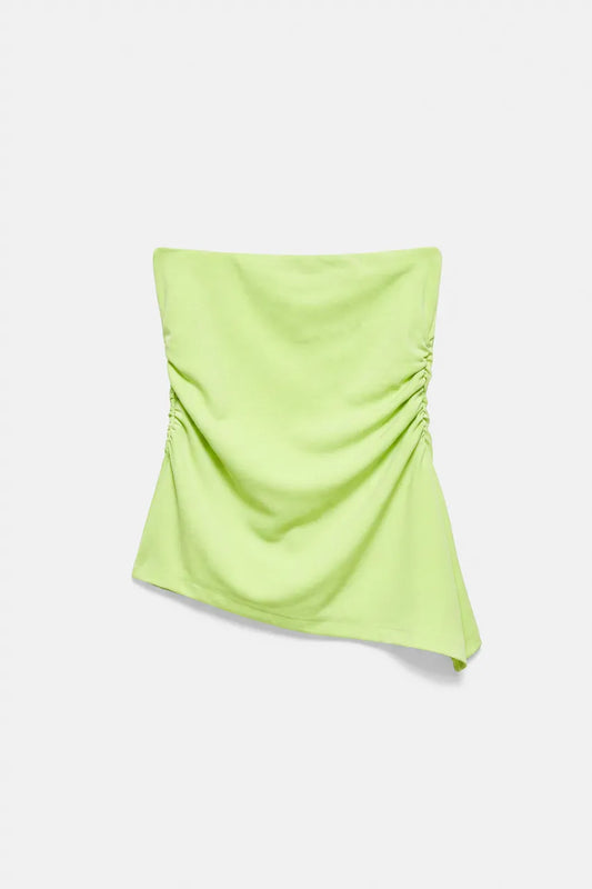 Asymmetrical Bandeau Top