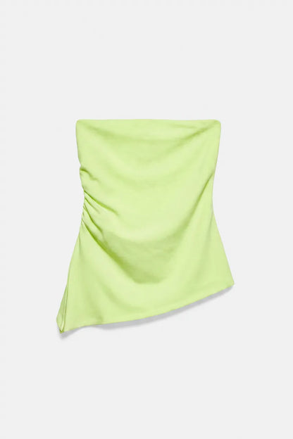 Asymmetrical Bandeau Top