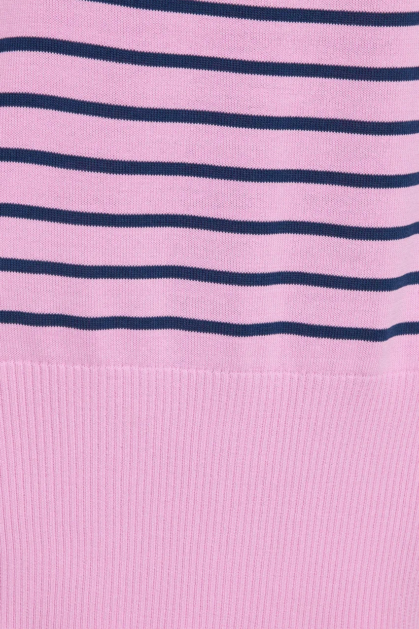 Asymmetrical Short Sleeve Knit Top
